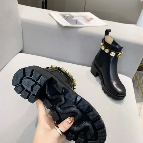 Replica Gucci Boots For Women #1393039 $100.00 USD for Wholesale