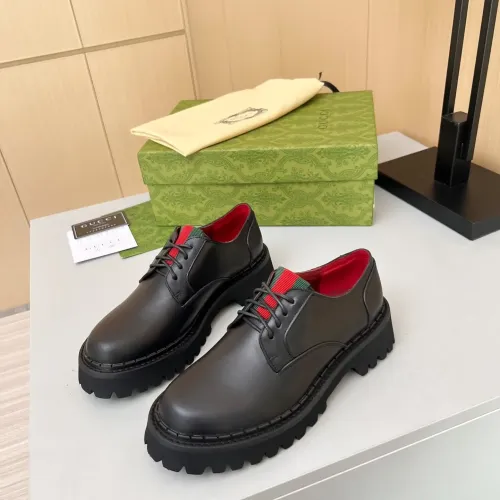 Gucci Oxfords Shoes For Women #1393041 $92.00 USD, Wholesale Replica Gucci Oxfords Shoes
