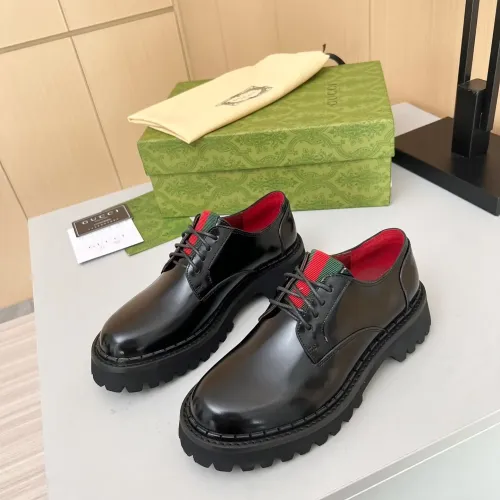 Gucci Oxfords Shoes For Women #1393042 $92.00 USD, Wholesale Replica Gucci Oxfords Shoes