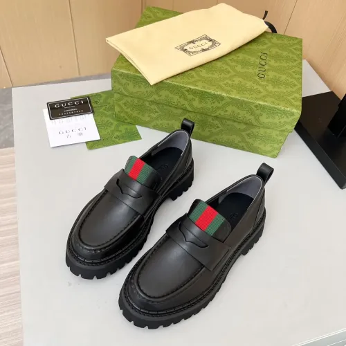 Gucci Oxfords Shoes For Women #1393044 $92.00 USD, Wholesale Replica Gucci Oxfords Shoes