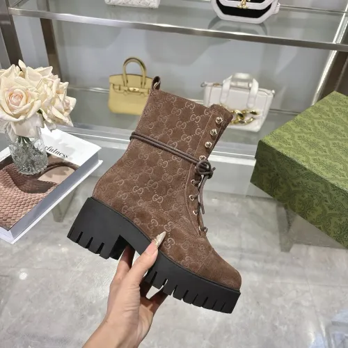Replica Gucci Boots For Women #1393046 $128.00 USD for Wholesale