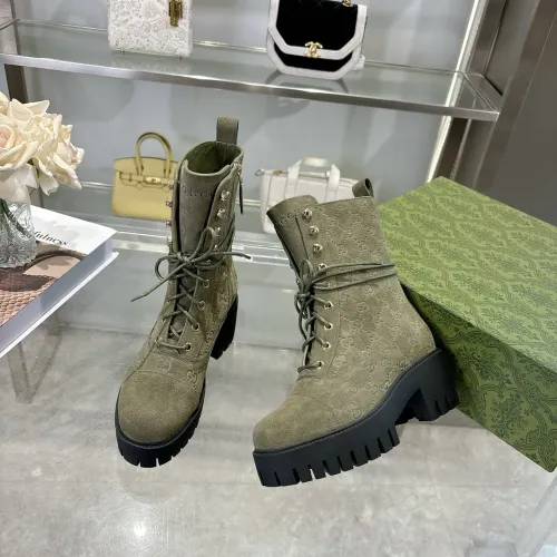 Gucci Boots For Women #1393047 $128.00 USD, Wholesale Replica Gucci Boots