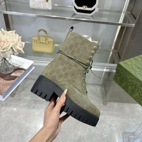 Replica Gucci Boots For Women #1393047 $128.00 USD for Wholesale