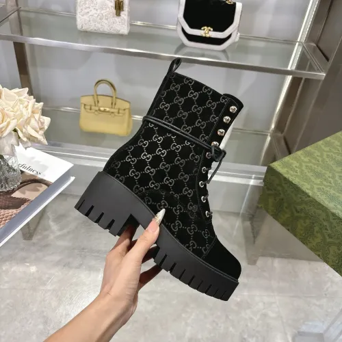 Replica Gucci Boots For Women #1393048 $128.00 USD for Wholesale