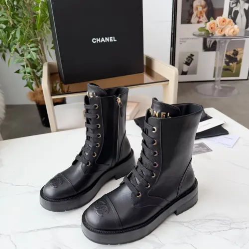 Chanel Boots For Women #1393053 $122.00 USD, Wholesale Replica Chanel Boots