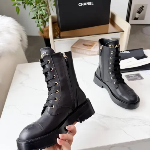 Replica Chanel Boots For Women #1393053 $122.00 USD for Wholesale
