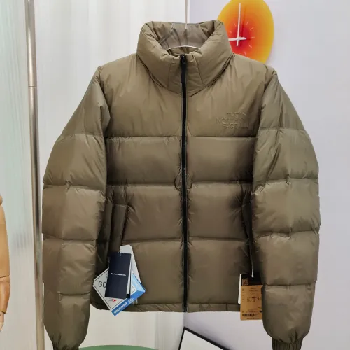 The North Face Down Feather Coat Long Sleeved For Unisex #1393134