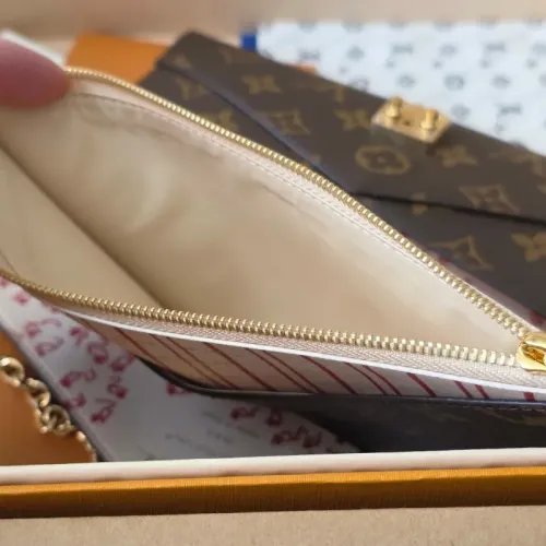 Replica Louis Vuitton AAA Quality Long Wallets #1393158 $115.00 USD for Wholesale