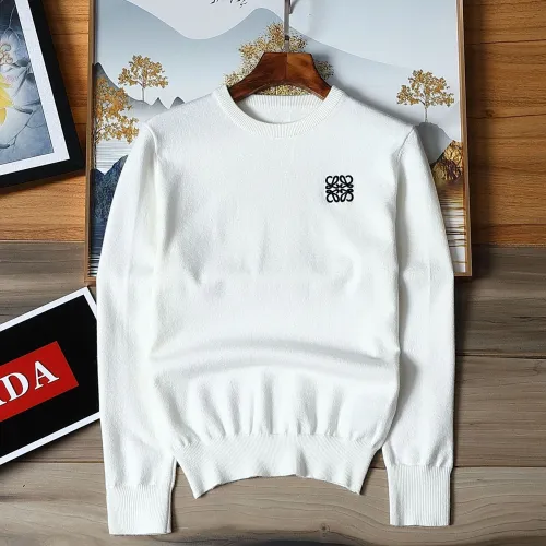 LOEWE Sweaters Long Sleeved For Men #1393173 $42.00 USD, Wholesale Replica LOEWE Sweaters
