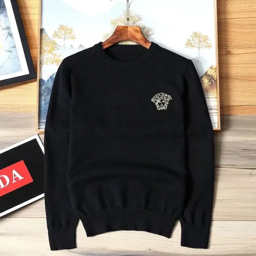 Versace Sweaters Long Sleeved For Men #1393183 $42.00 USD, Wholesale Replica Versace Sweaters