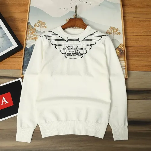 Armani Sweaters Long Sleeved For Men #1393216