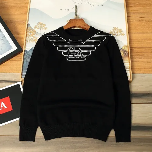 Armani Sweaters Long Sleeved For Men #1393217