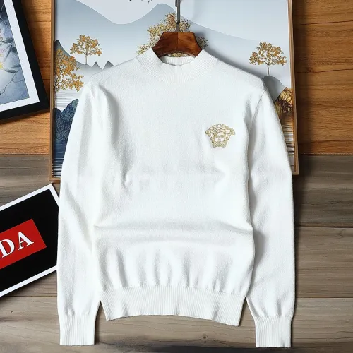 Versace Sweaters Long Sleeved For Men #1393224 $42.00 USD, Wholesale Replica Versace Sweaters