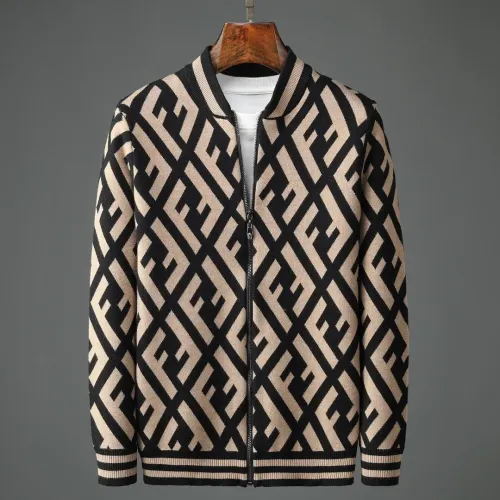 Replica Fendi Sweaters Long Sleeved For Men #1393276 $48.00 USD for Wholesale