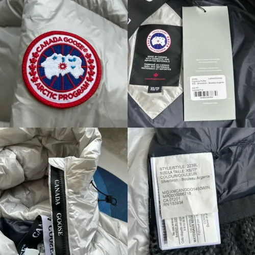 Replica Canada Goose Down Feather Coat Long Sleeved For Women #1393300 $182.00 USD for Wholesale
