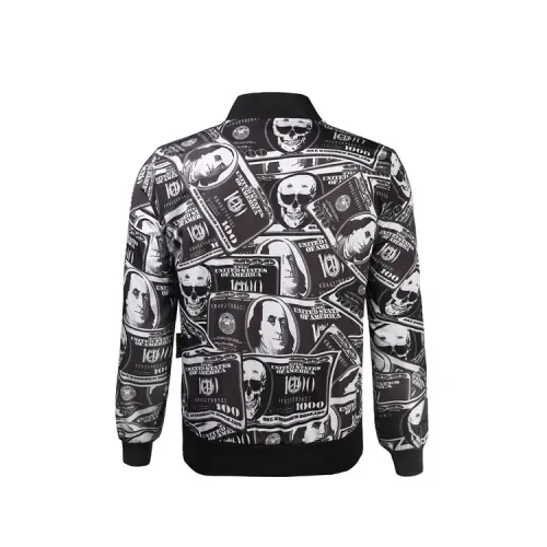 Replica Philipp Plein PP Jackets Long Sleeved For Men #1393349 $68.00 USD for Wholesale