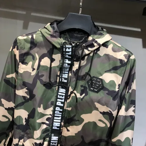 Replica Philipp Plein PP Jackets Long Sleeved For Men #1393352 $76.00 USD for Wholesale