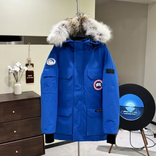 Canada Goose Down Feather Coat Long Sleeved For Unisex #1393365