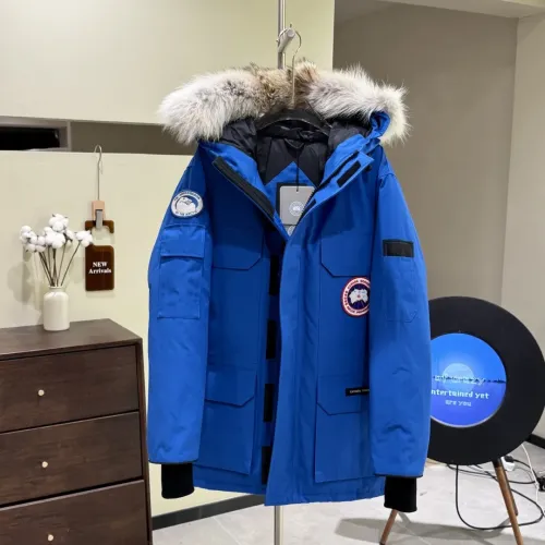 Replica Canada Goose Down Feather Coat Long Sleeved For Unisex #1393365 $160.00 USD for Wholesale
