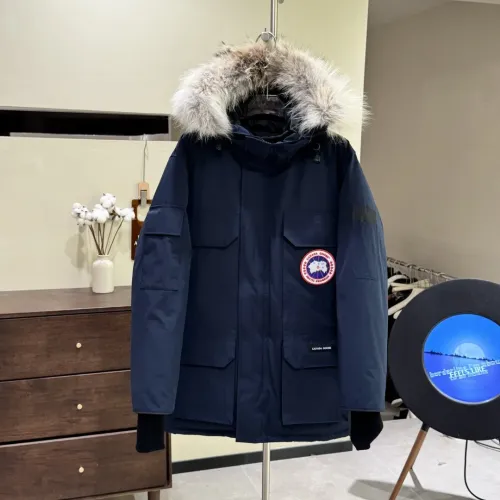 Canada Goose Down Feather Coat Long Sleeved For Unisex #1393366 $160.00 USD, Wholesale Replica Canada Goose Down Feather Coat