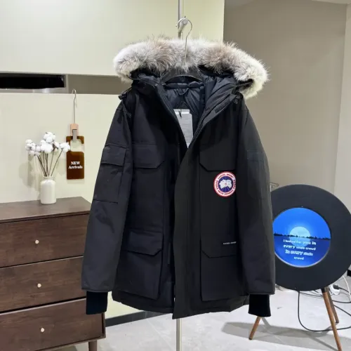Replica Canada Goose Down Feather Coat Long Sleeved For Unisex #1393368 $160.00 USD for Wholesale