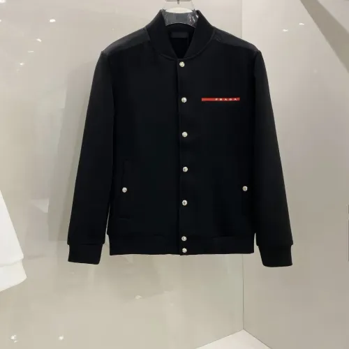 Prada Jackets Long Sleeved For Men #1393414 $112.00 USD, Wholesale Replica Prada Jackets