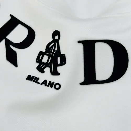 Replica Prada T-Shirts Long Sleeved For Men #1393461 $80.00 USD for Wholesale