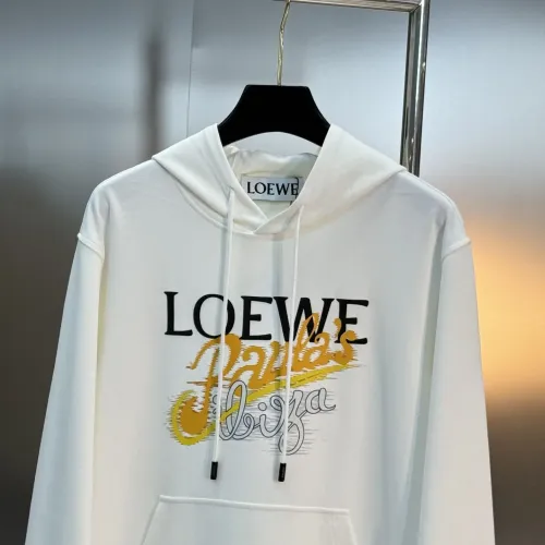 Replica LOEWE Hoodies Long Sleeved For Men #1393498 $92.00 USD for Wholesale