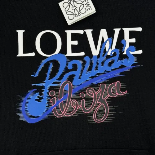 Replica LOEWE Hoodies Long Sleeved For Men #1393499 $92.00 USD for Wholesale