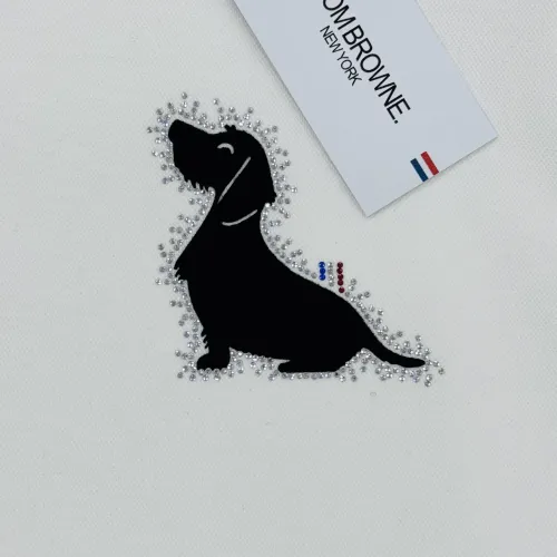 Replica Thom Browne TB Hoodies Long Sleeved For Men #1393528 $96.00 USD for Wholesale