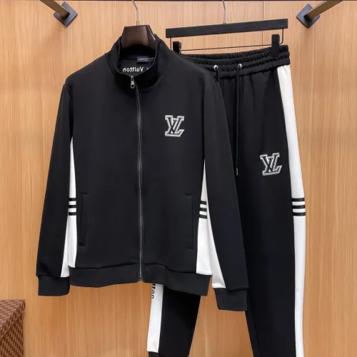 Louis Vuitton LV Tracksuits Long Sleeved For Men #1393658 $128.00 USD, Wholesale Replica Louis Vuitton LV Tracksuits