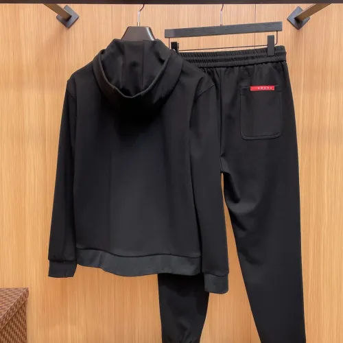 Replica Prada Tracksuits Long Sleeved For Men #1393663 $128.00 USD for Wholesale