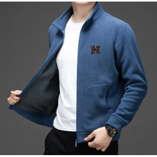Hermes Jackets Long Sleeved For Men #1393860 $64.00 USD, Wholesale Replica Hermes Jackets