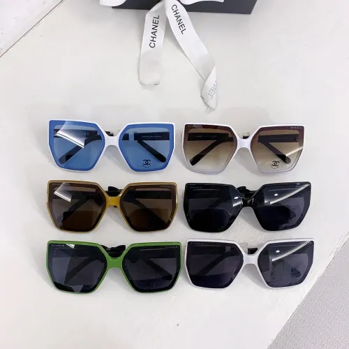 Replica Chanel AAA Quality Sunglasses #1393923 $60.00 USD for Wholesale