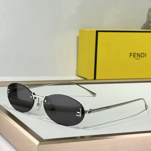 Fendi AAA Quality Sunglasses #1393992 $64.00 USD, Wholesale Replica Fendi AAA Quality Sunglasses
