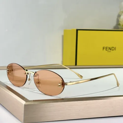 Fendi AAA Quality Sunglasses #1393995 $64.00 USD, Wholesale Replica Fendi AAA Quality Sunglasses