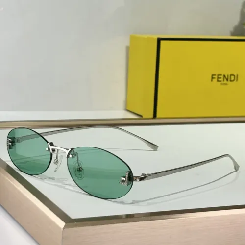 Fendi AAA Quality Sunglasses #1394000 $64.00 USD, Wholesale Replica Fendi AAA Quality Sunglasses