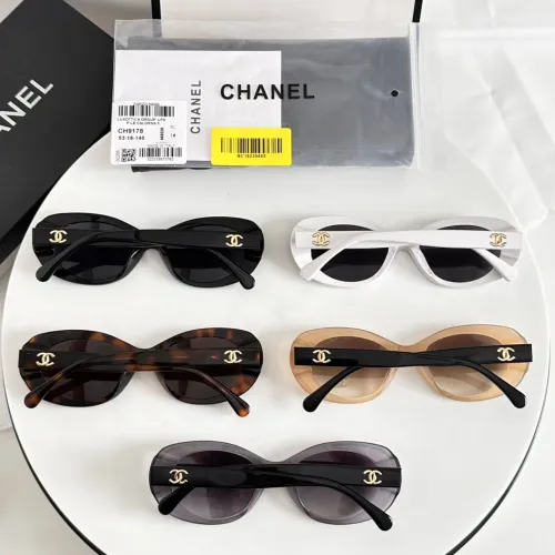 Replica Chanel AAA Quality Sunglasses #1394043 $60.00 USD for Wholesale