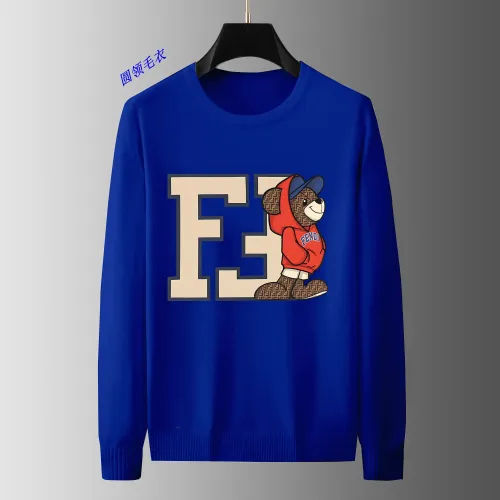 Fendi Sweaters Long Sleeved For Men #1394055 $48.00 USD, Wholesale Replica Fendi Sweaters