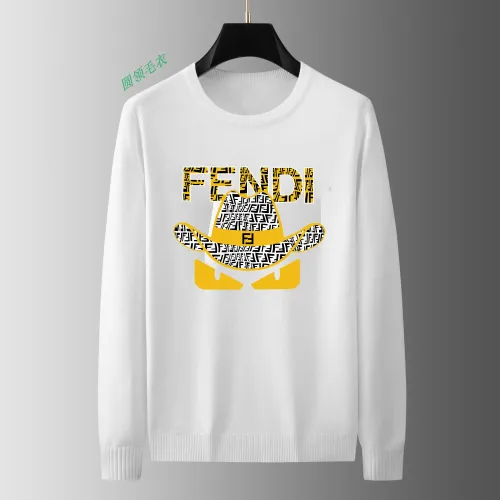 Fendi Sweaters Long Sleeved For Men #1394084 $48.00 USD, Wholesale Replica Fendi Sweaters