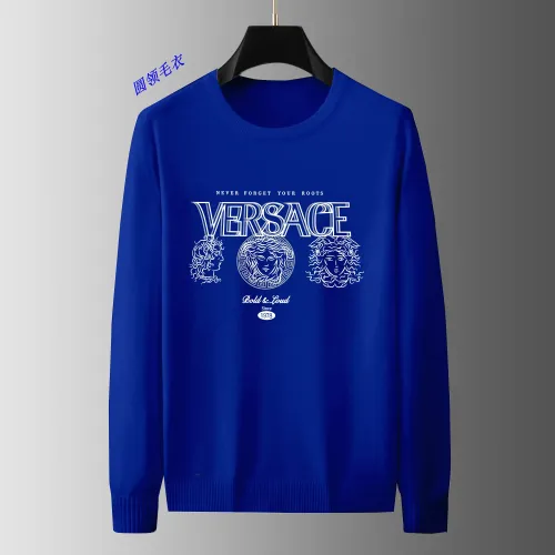 Versace Sweaters Long Sleeved For Men #1394098 $48.00 USD, Wholesale Replica Versace Sweaters