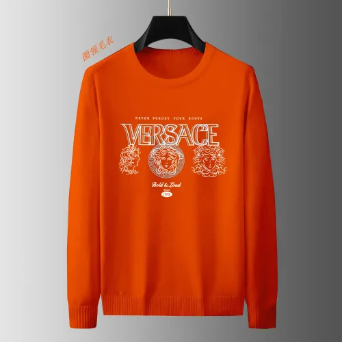 Versace Sweaters Long Sleeved For Men #1394100 $48.00 USD, Wholesale Replica Versace Sweaters