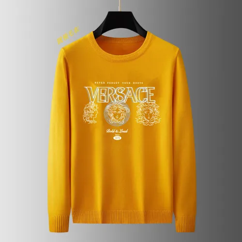 Versace Sweaters Long Sleeved For Men #1394101 $48.00 USD, Wholesale Replica Versace Sweaters