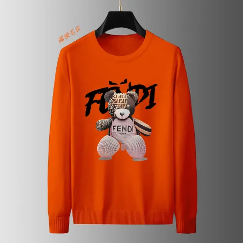 Fendi Sweaters Long Sleeved For Men #1394106 $48.00 USD, Wholesale Replica Fendi Sweaters