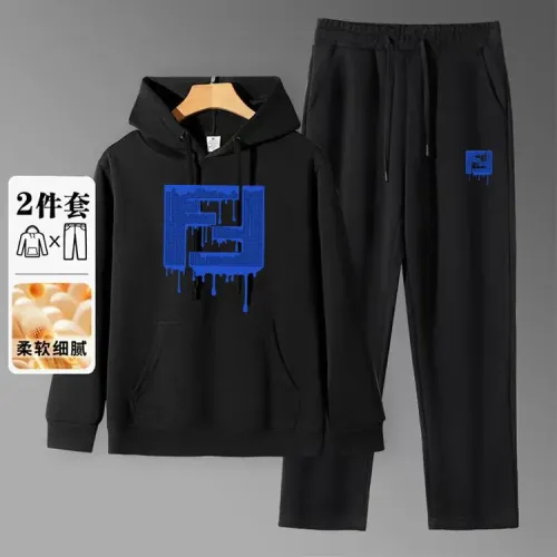 Fendi Tracksuits Long Sleeved For Men #1394285 $80.00 USD, Wholesale Replica Fendi Tracksuits