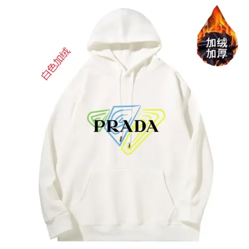Prada Hoodies Long Sleeved For Unisex #1394461 $52.00 USD, Wholesale Replica Prada Hoodies