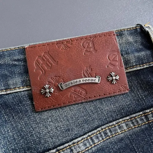 Replica Chrome Hearts Jeans For Men #1394530 $48.00 USD for Wholesale