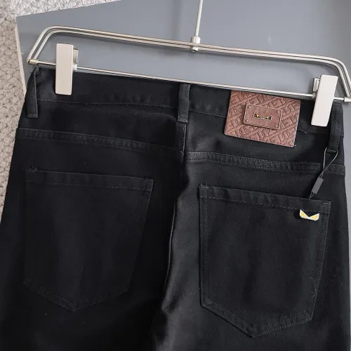 Replica Fendi Jeans For Men #1394531 $48.00 USD for Wholesale