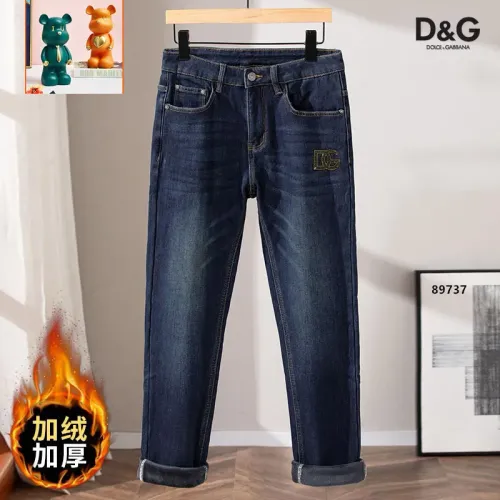 Replica Dolce & Gabbana D&G Jeans For Men #1394561 $52.00 USD for Wholesale