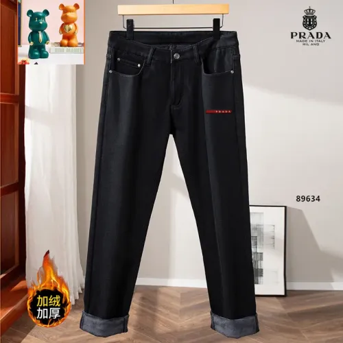 Replica Prada Jeans For Men #1394564 $52.00 USD for Wholesale